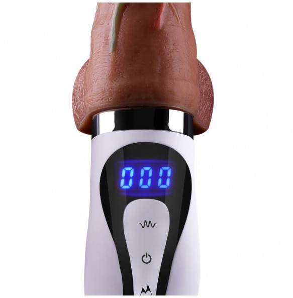 MIZZZEE - Intelligent Induction Thrusting Heating Dildos (L:15.6cm - D:3.6cm)